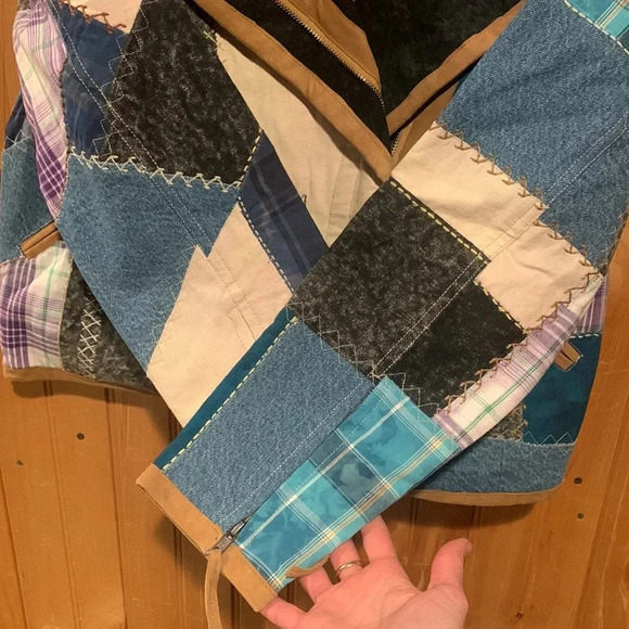 WE THE FREE Leia moto patchwork jacket - Picture 10 of 12